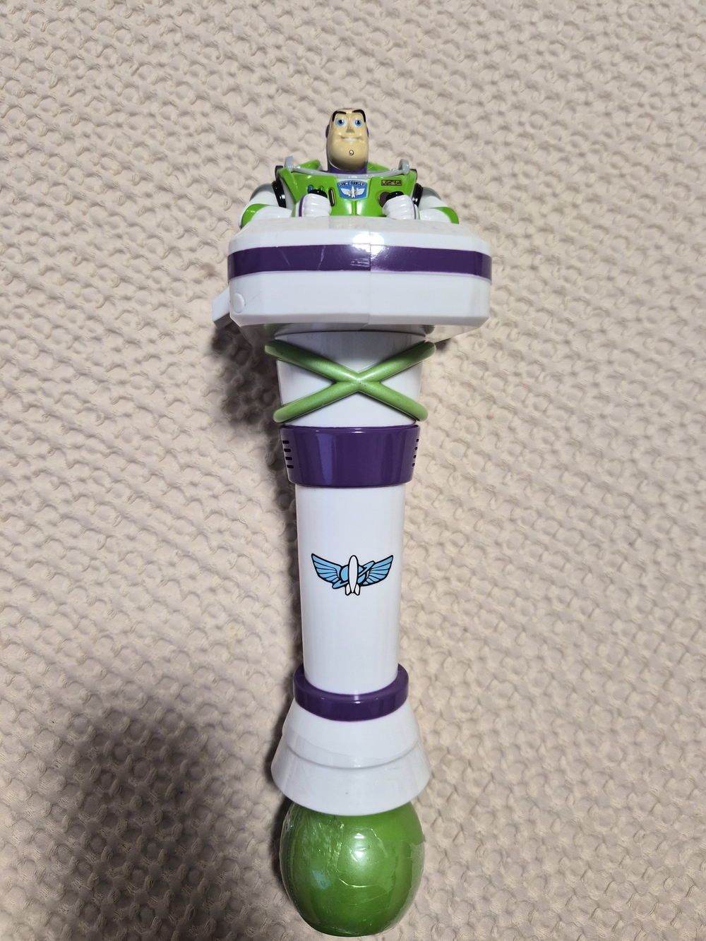 Buzz Lightyear Green & White Kids Bubble Wand - Disney